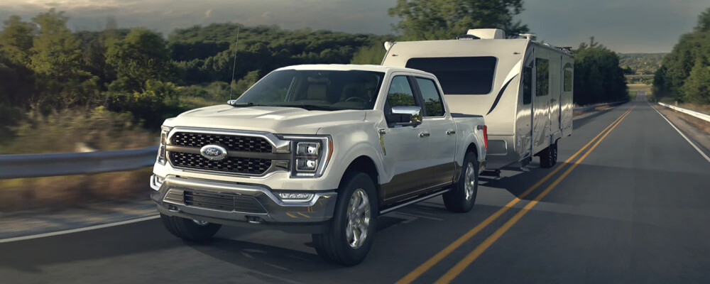 2023 Ford F-150 Towing a Trailer