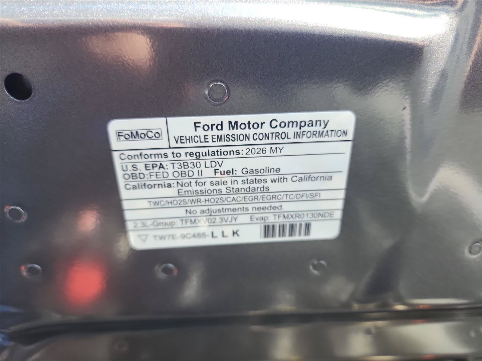 2026 Ford Mustang I4CP