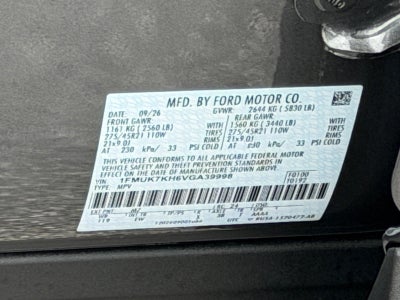 2027 Ford Explorer ST-Line