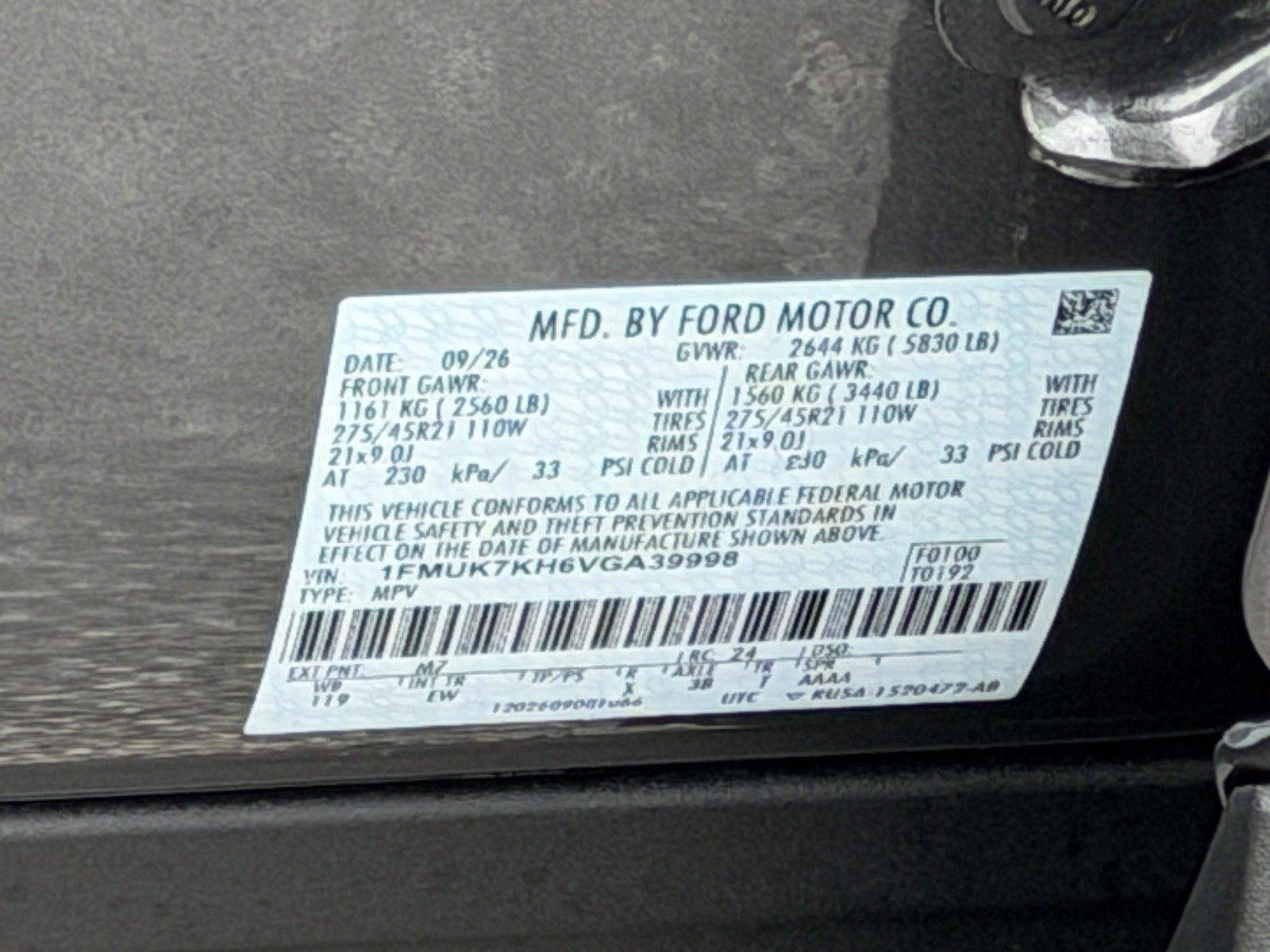2027 Ford Explorer ST-Line