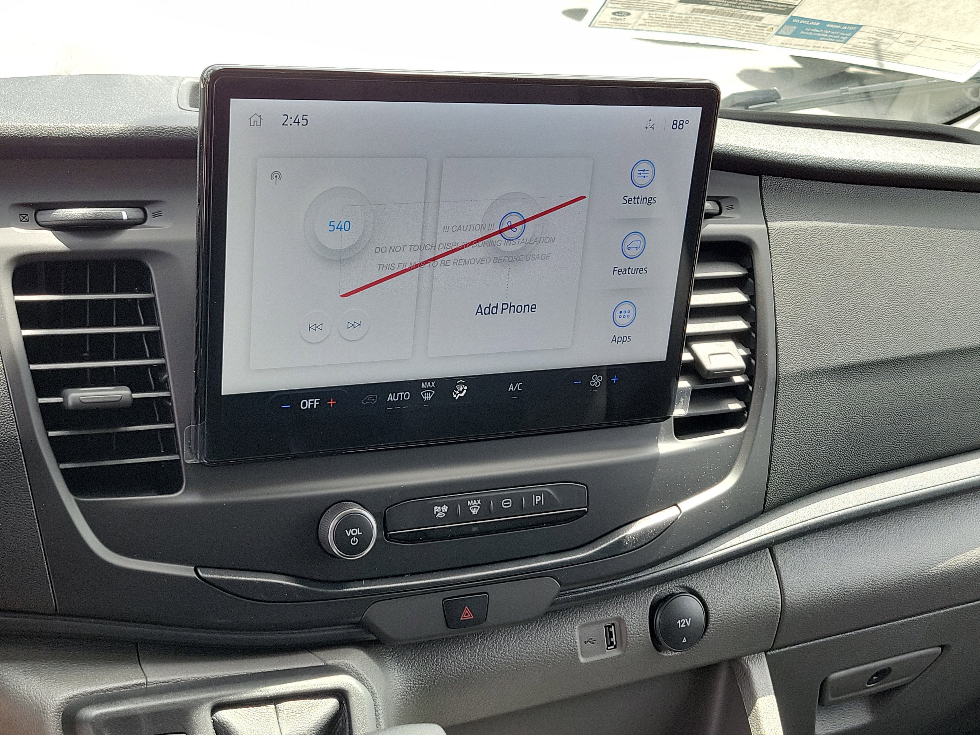 2026 Ford Transit Cargo Van Base