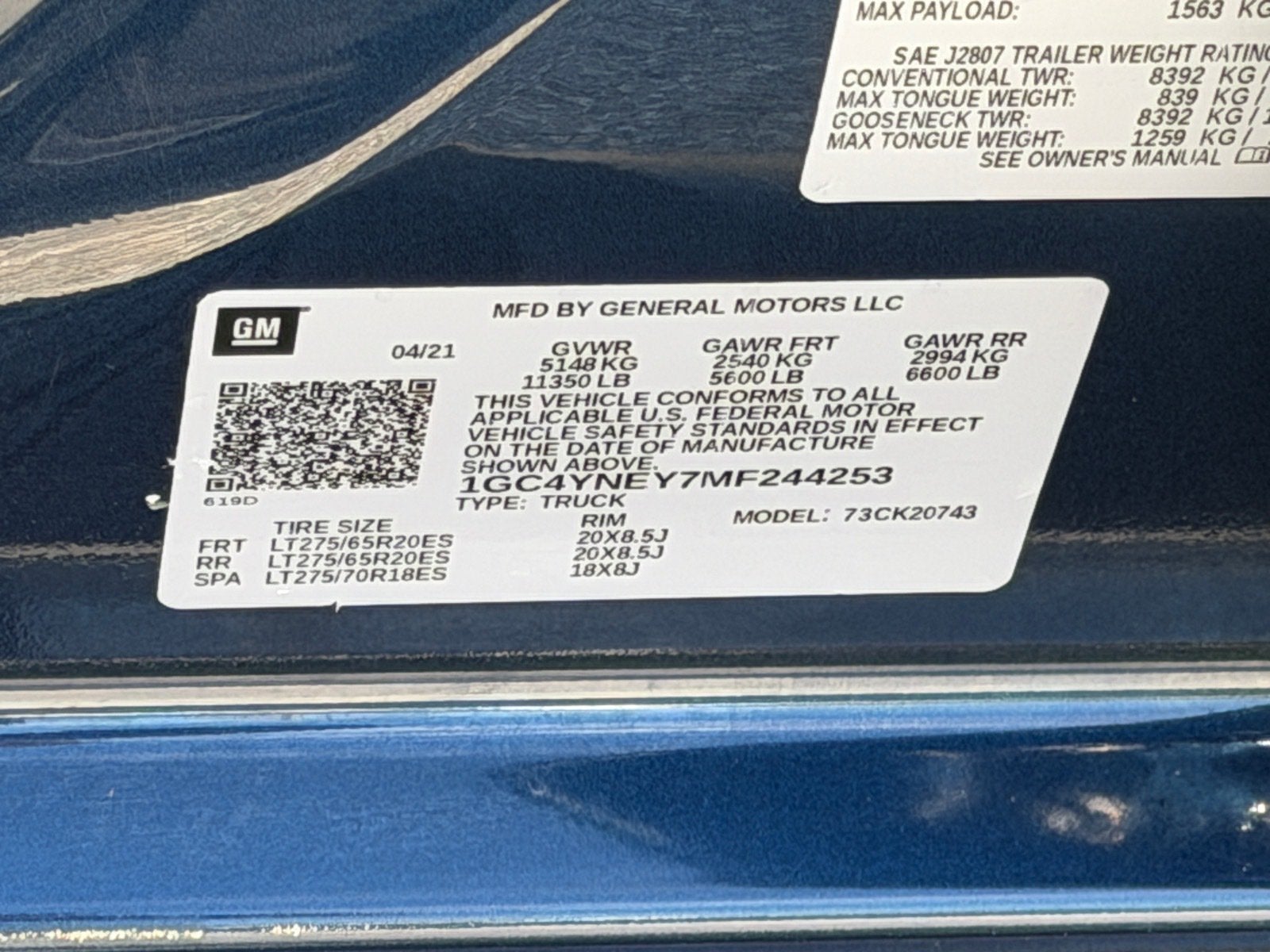 2021 Chevrolet Silverado 2500HD LT