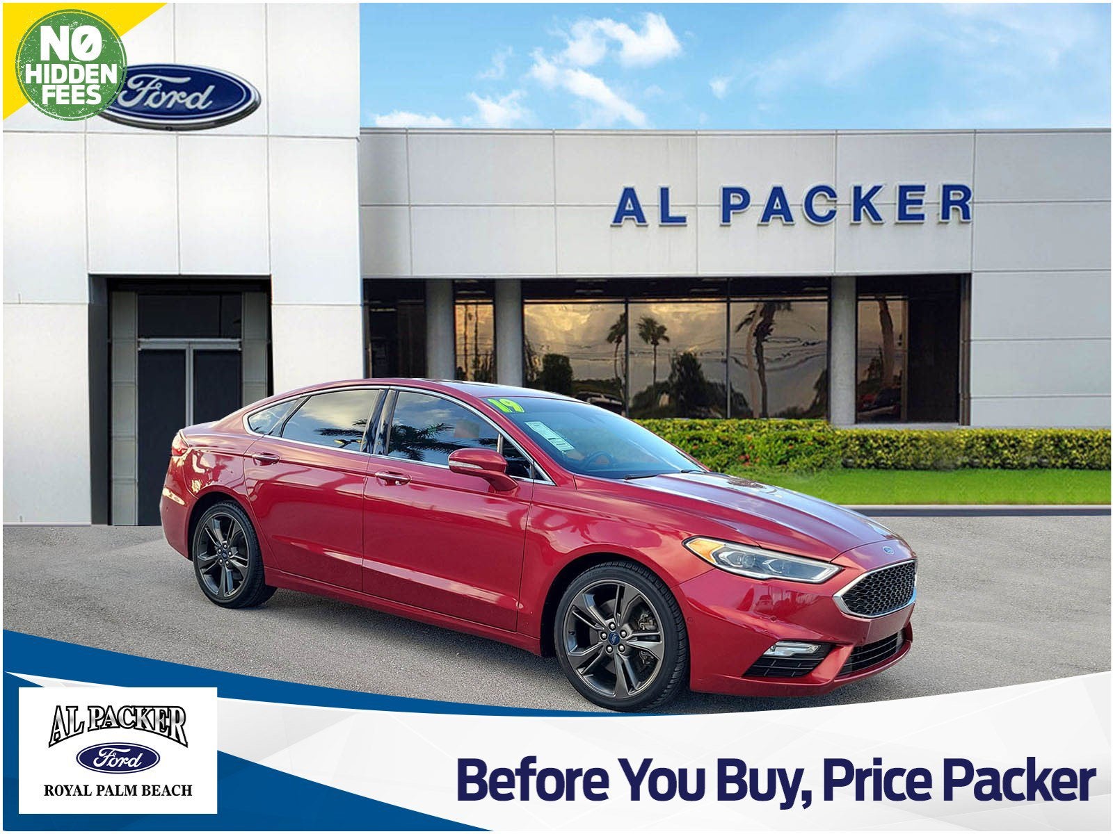 2019 Ford Fusion V6 Sport