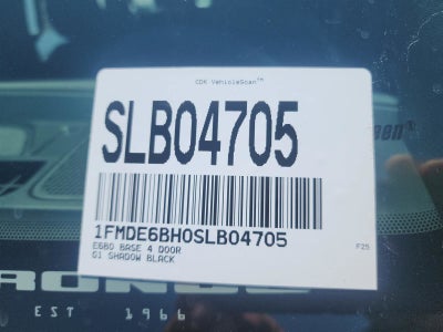 2025 Ford Bronco Base