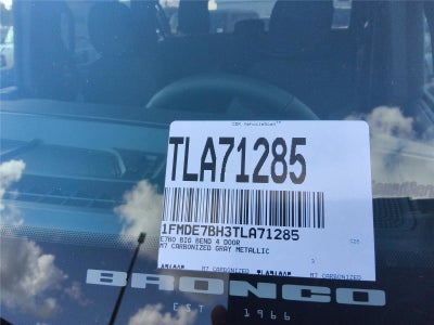 2026 Ford Bronco Big Bend