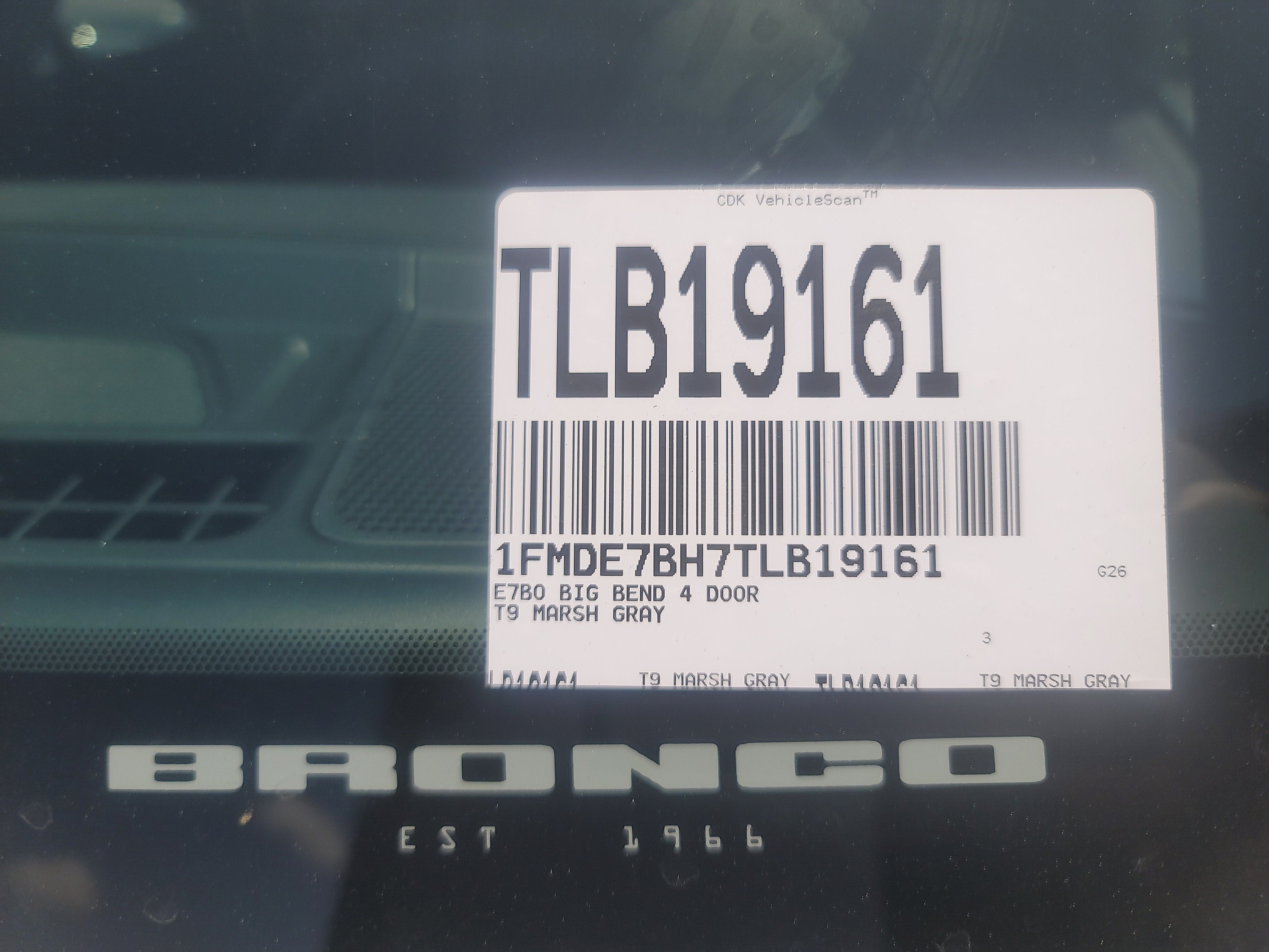 2026 Ford Bronco Big Bend