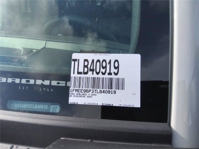 2026 Ford Bronco Badlands