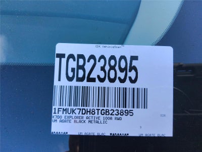 2026 Ford Explorer Active