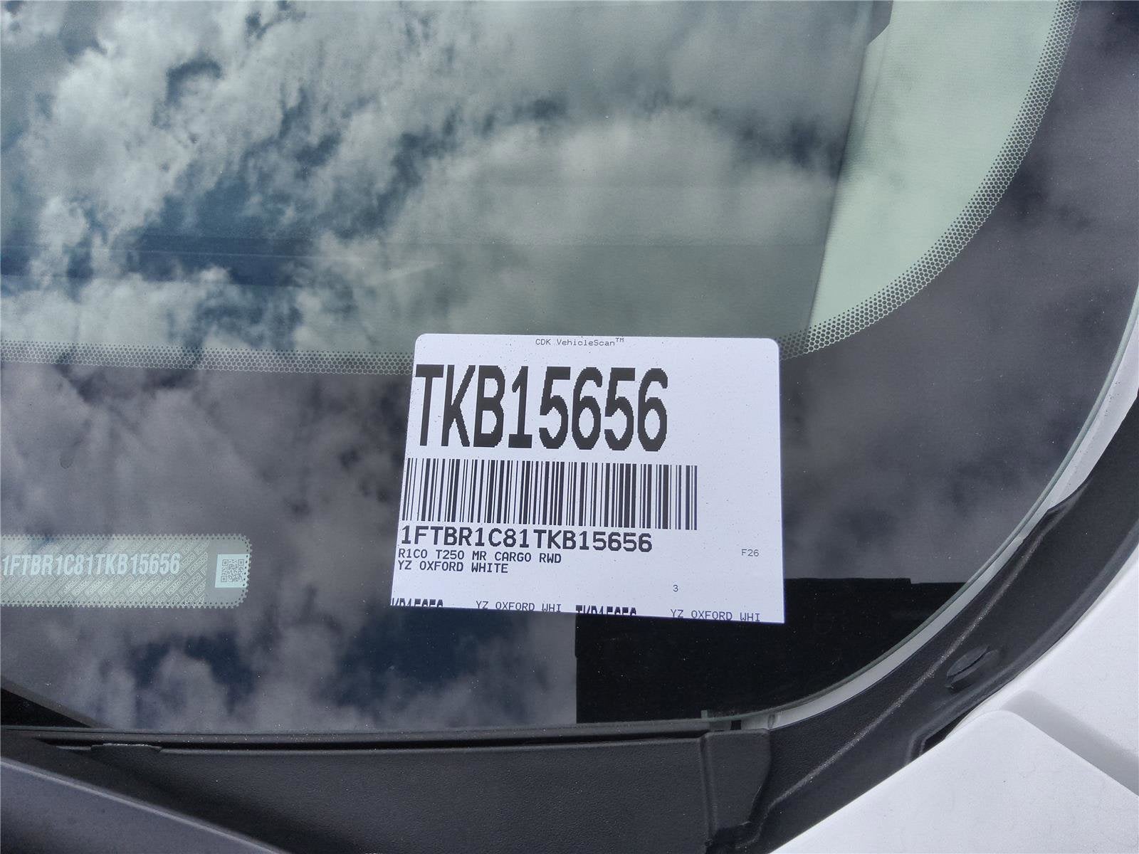 2026 Ford Transit Cargo Van Base