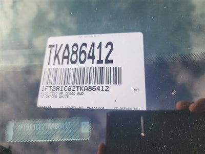 2026 Ford Transit Cargo Van Base