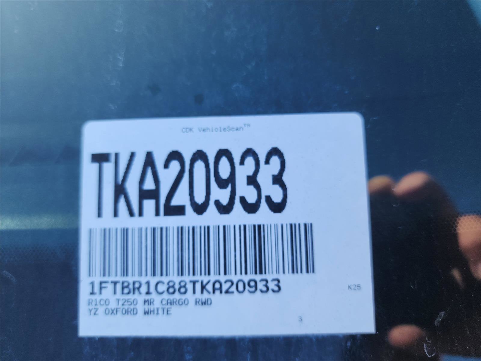 2026 Ford Transit Cargo Van Base