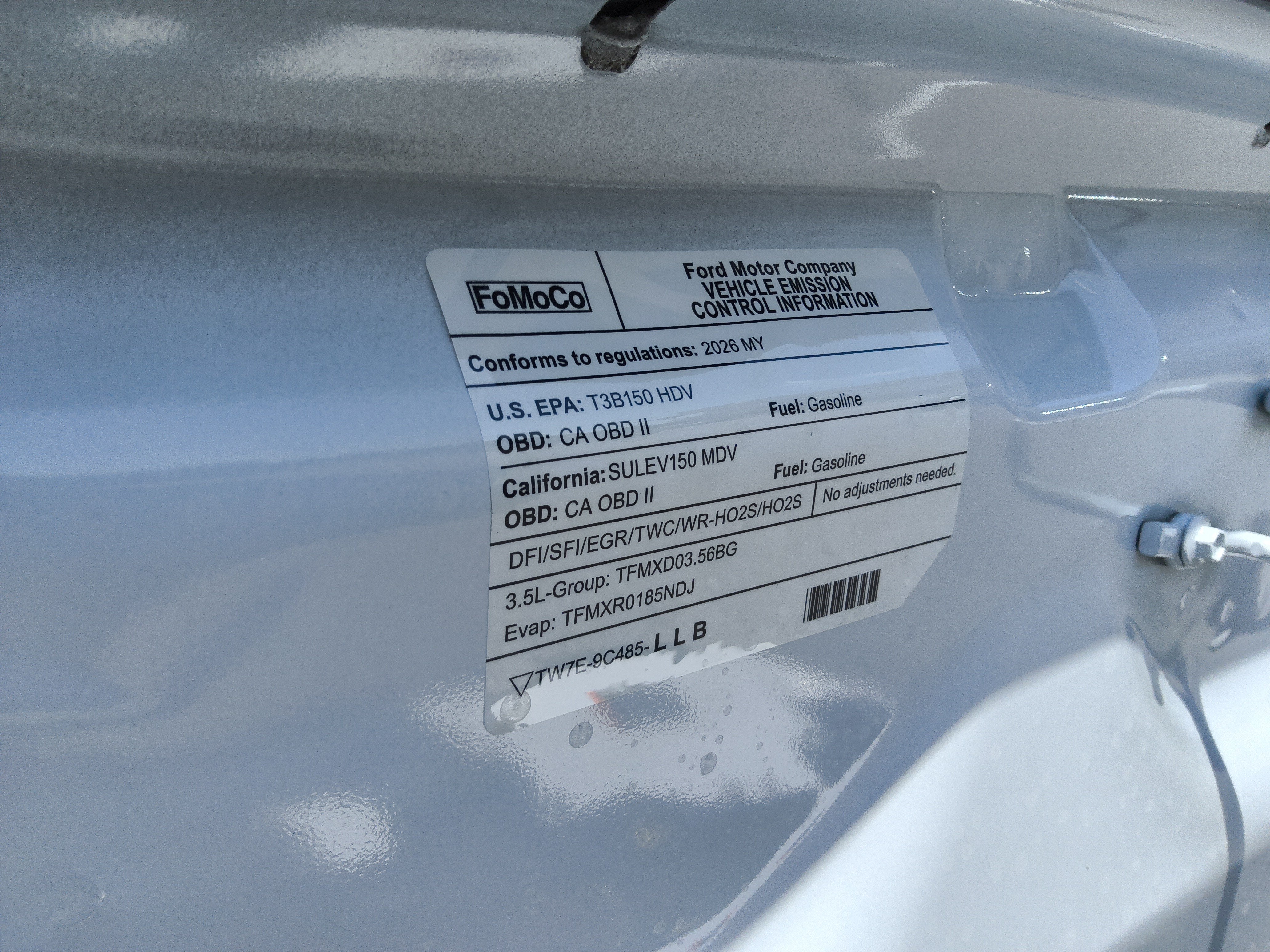 2026 Ford Transit Cargo Van Base