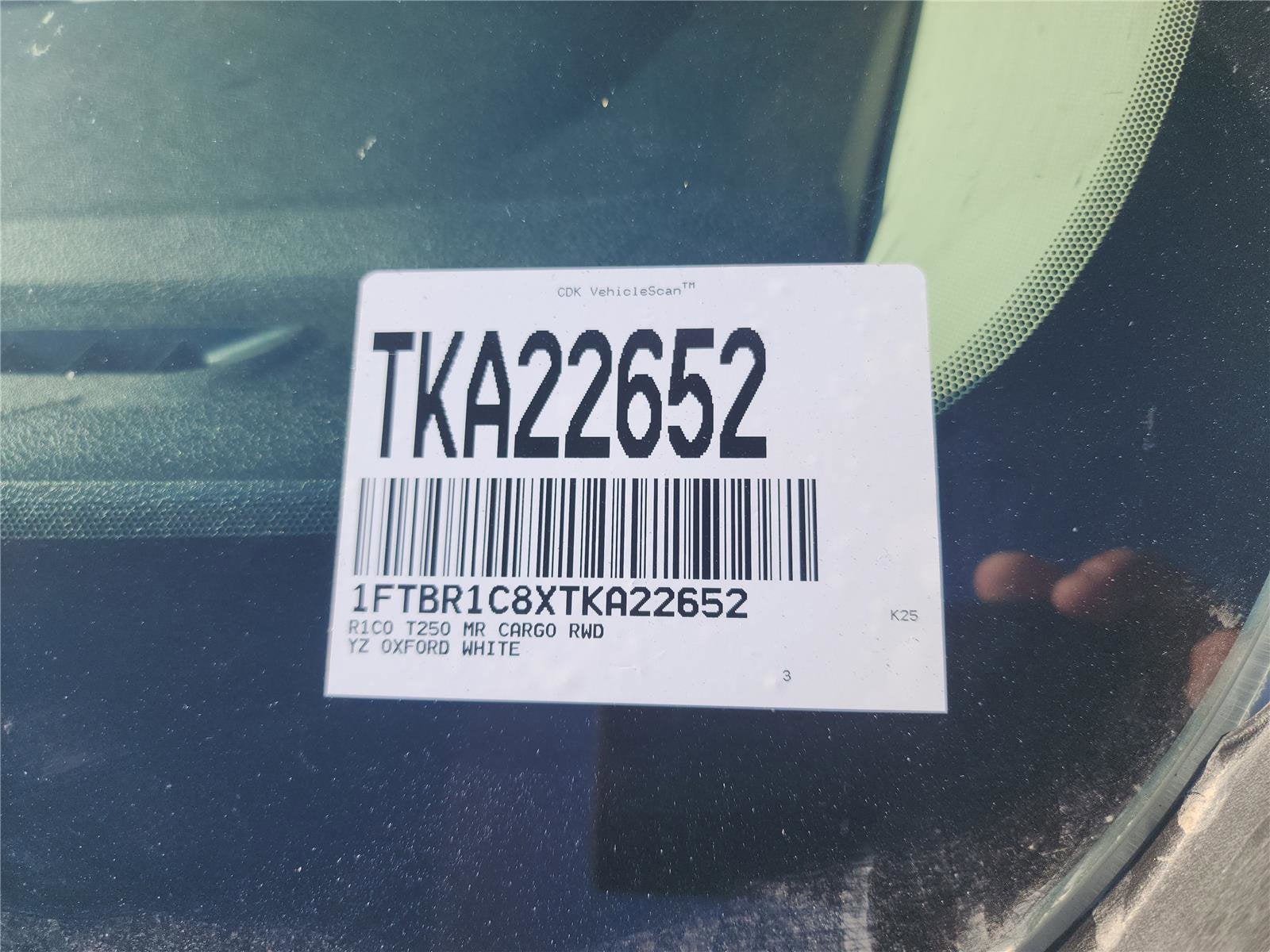 2026 Ford Transit Cargo Van T-250 148" Med Rf 9150 GVWR RWD