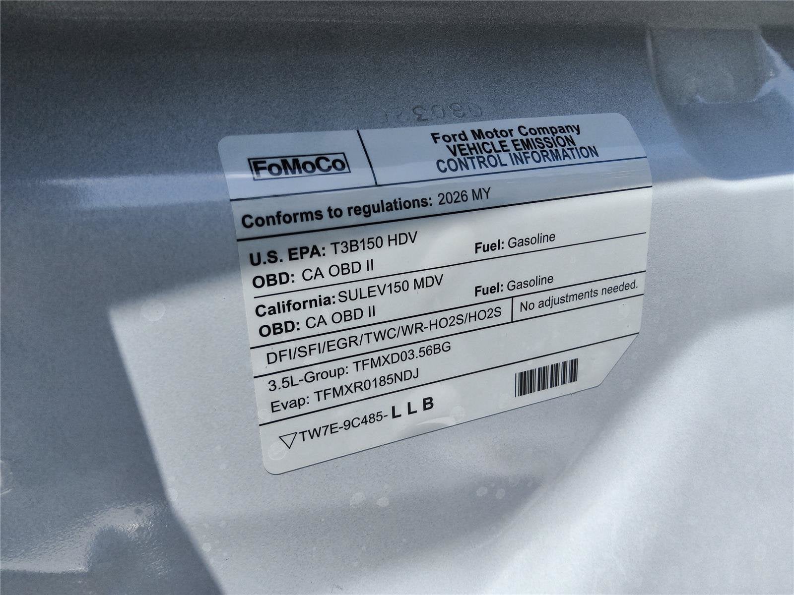 2026 Ford Transit Cargo Van Base
