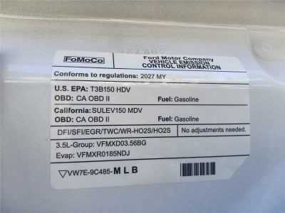 2027 Ford Transit Cargo Van Base