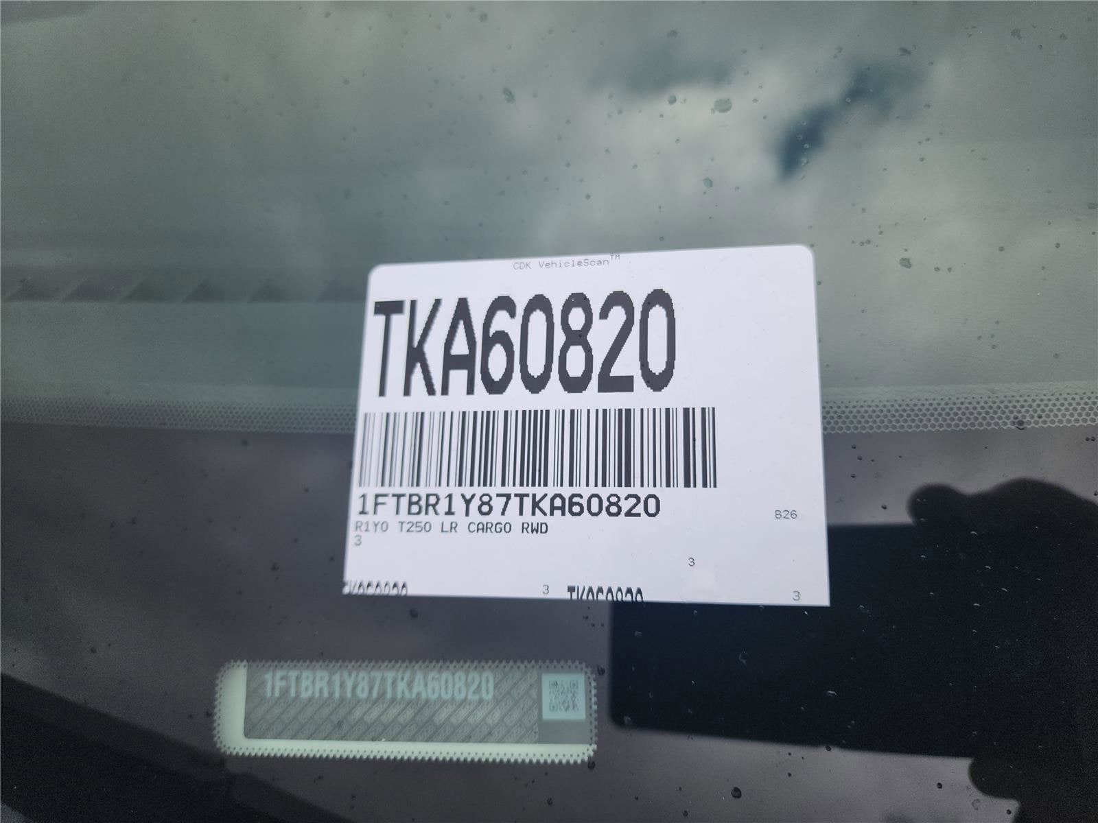 2026 Ford Transit Cargo Van Base