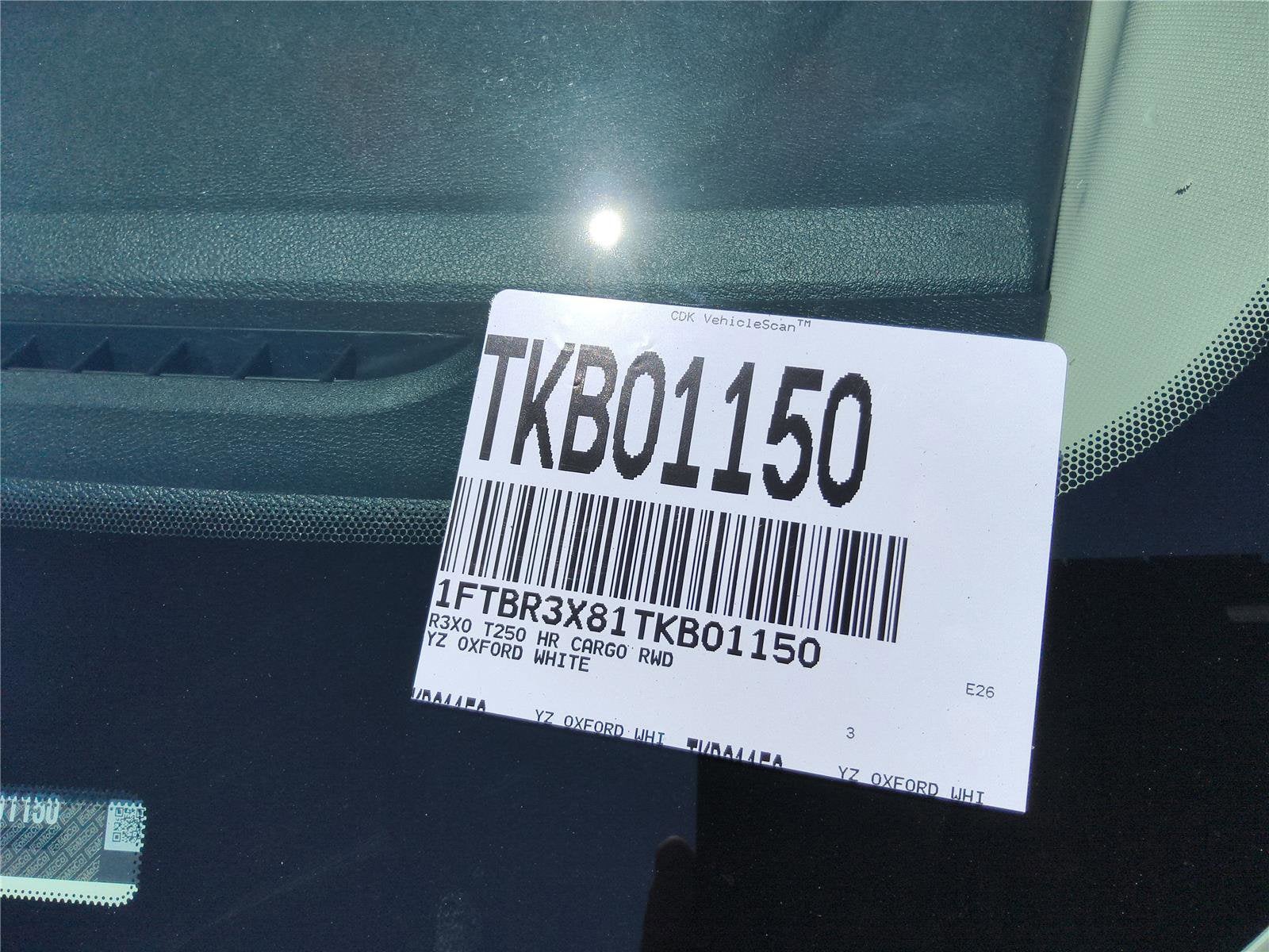 2026 Ford Transit Cargo Van Base