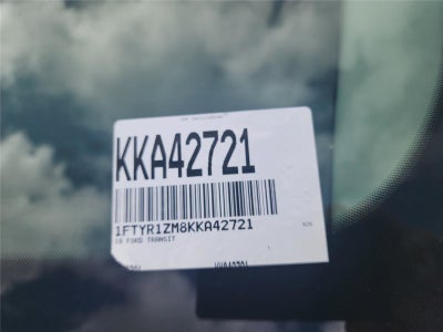 2019 Ford Transit Van 130 WB Low Roof Cargo