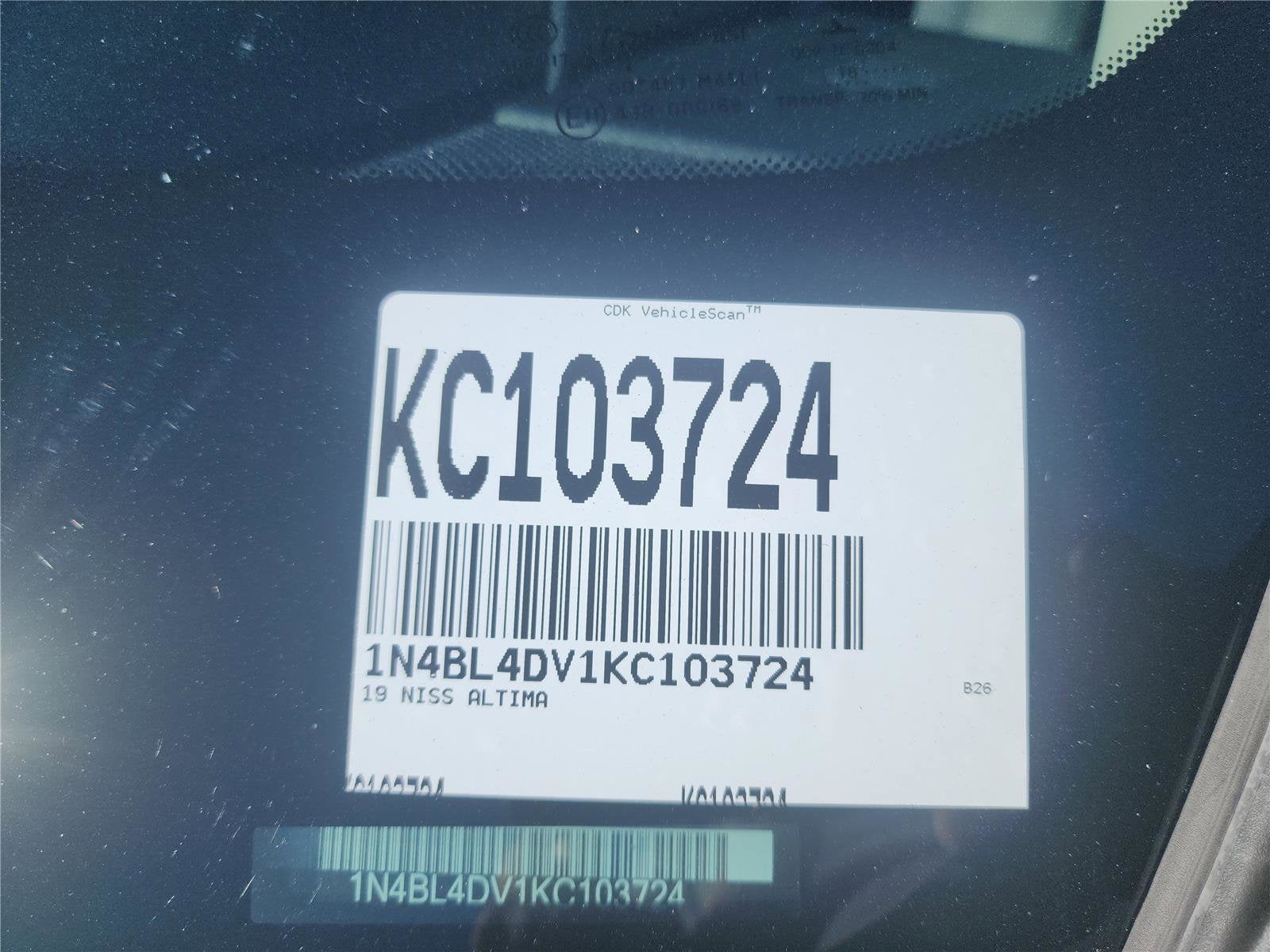 2019 Nissan Altima 2.5 SV