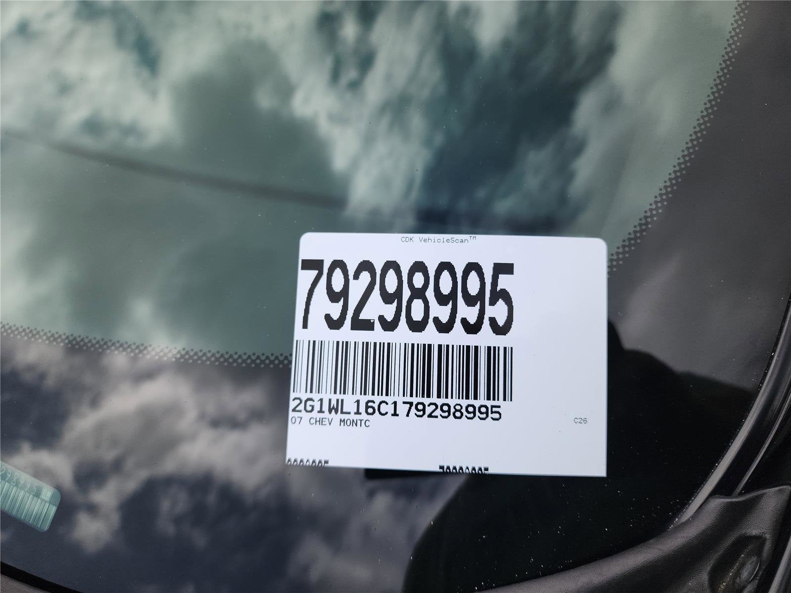 2007 Chevrolet Monte Carlo SS