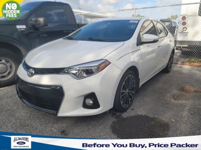 2014 Toyota Corolla S Plus