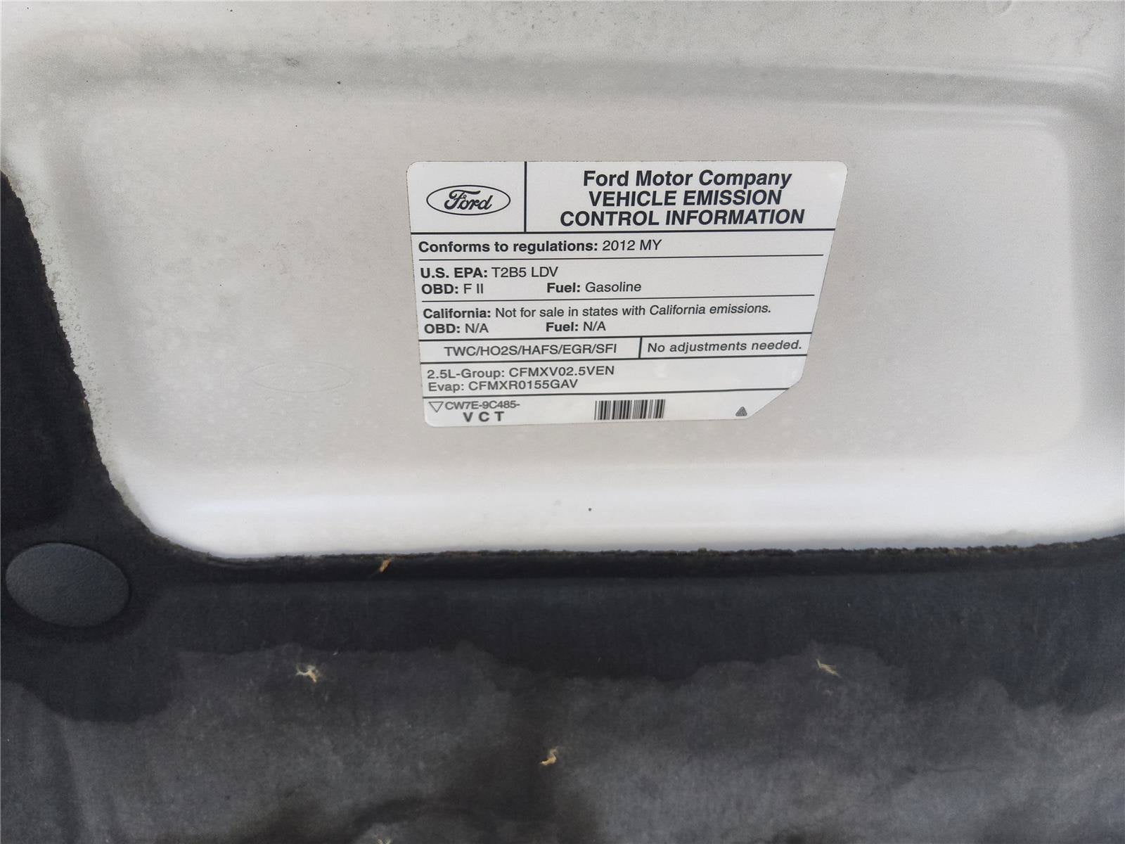 2012 Ford Fusion SE