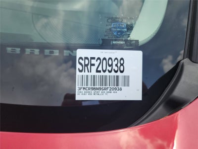 2025 Ford Bronco Sport Big Bend