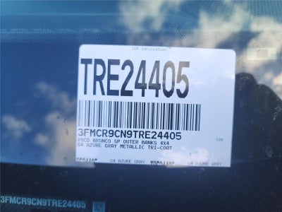 2026 Ford Bronco Sport Outer Banks