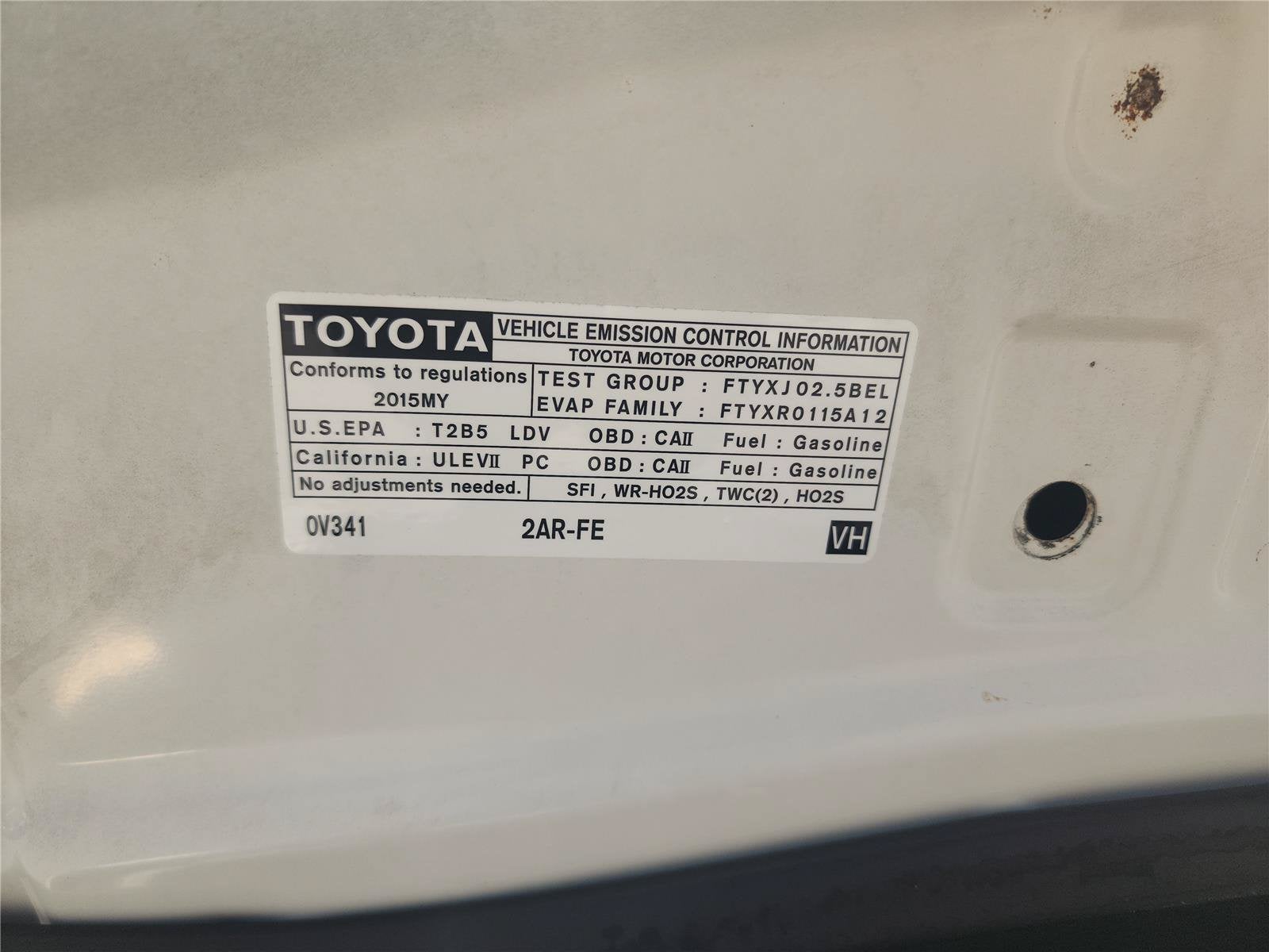 2015 Toyota Camry SE