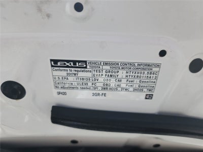 2017 Lexus ES ES 350