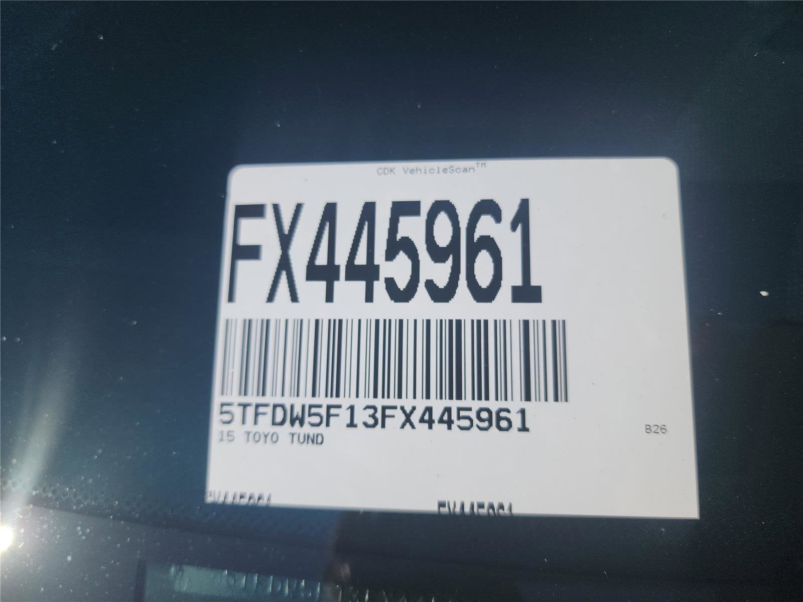 2015 Toyota Tundra 4WD Truck SR5