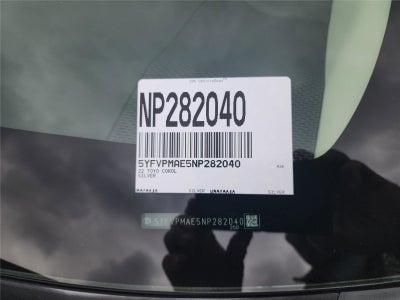 2022 Toyota Corolla LE