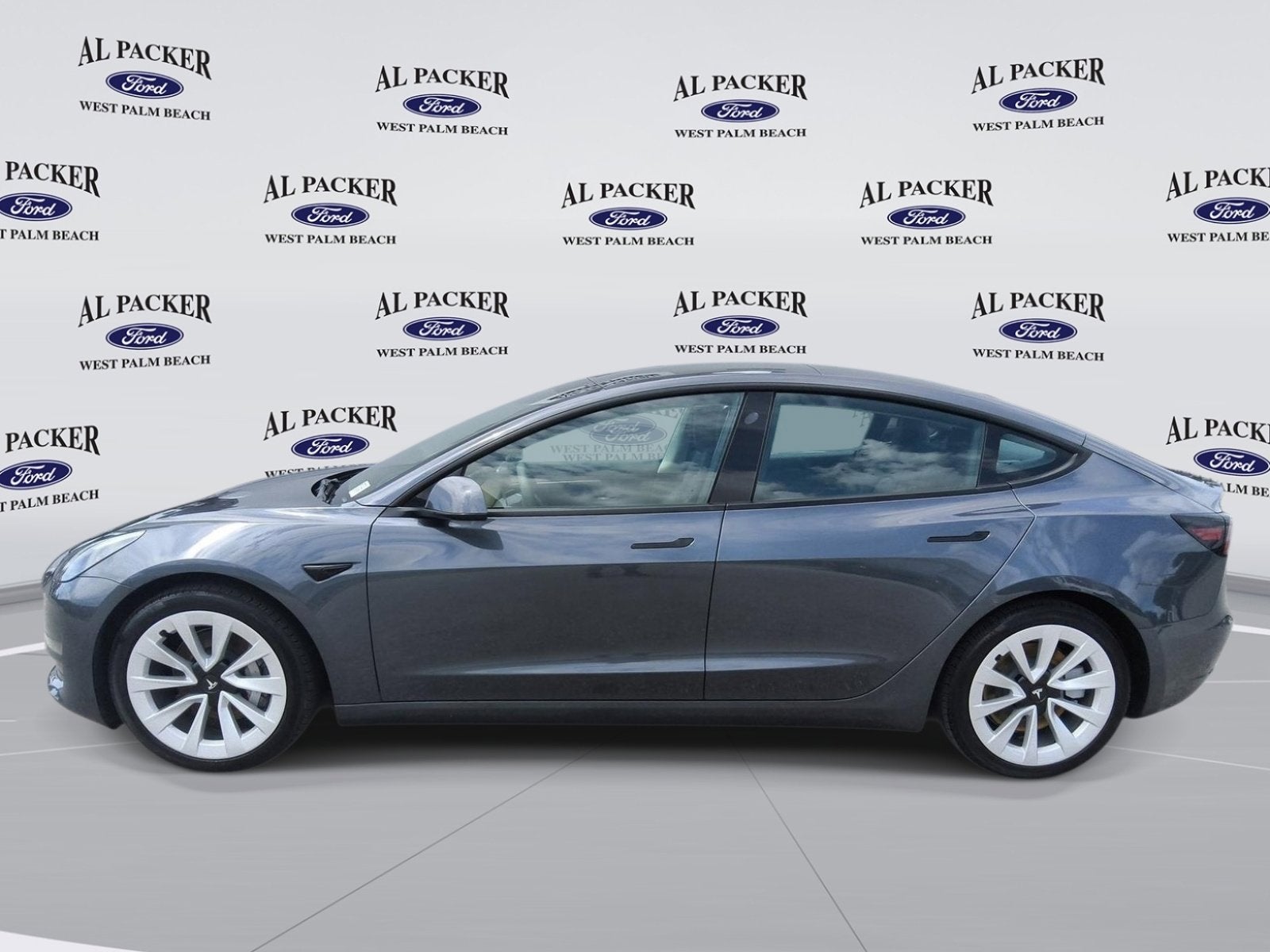 Used 2022 Tesla Model 3 Long Range with VIN 5YJ3E1EBXNF272515 for sale in Royal Palm Beach, FL