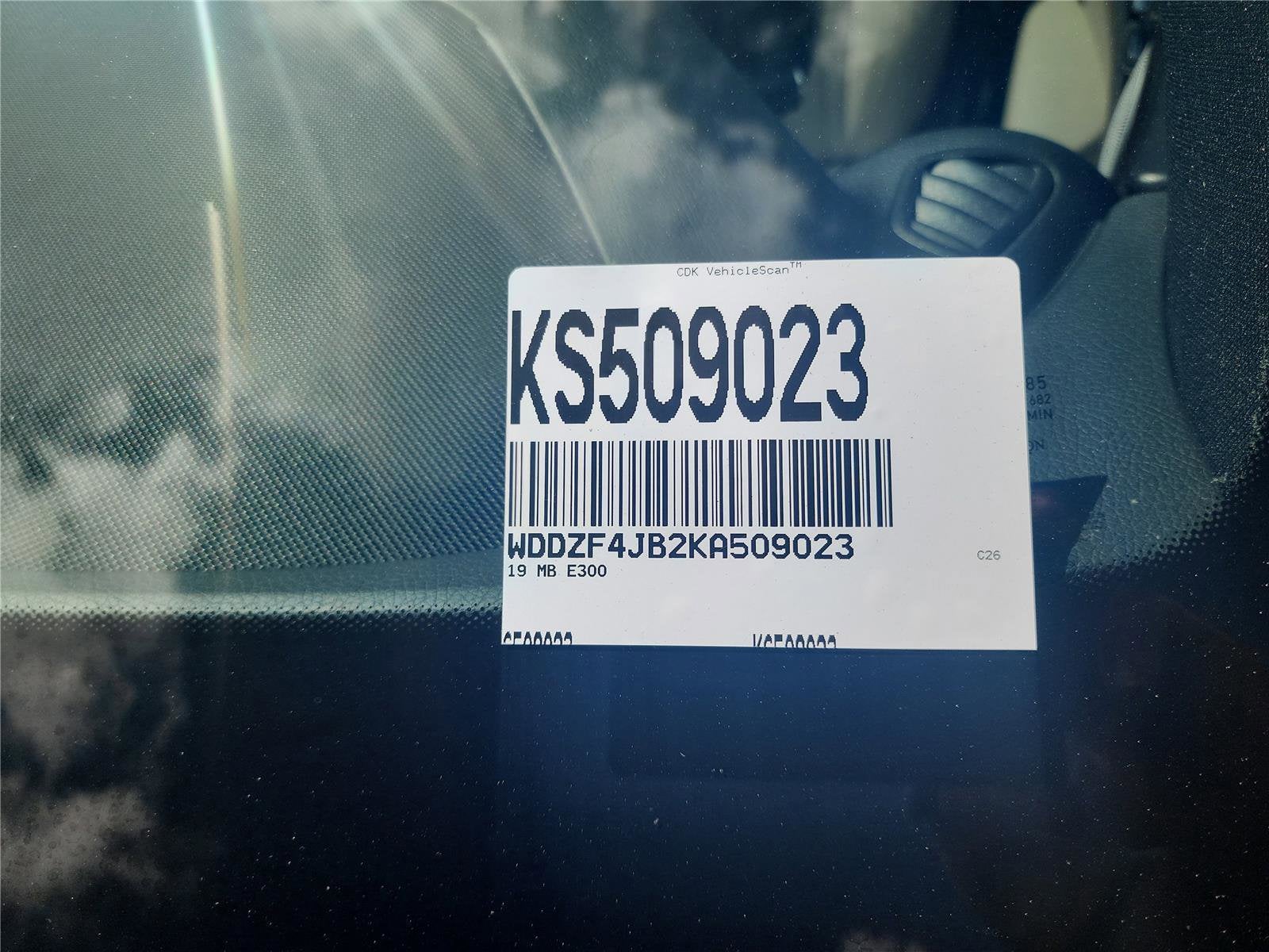 2019 Mercedes-Benz E-Class E 300