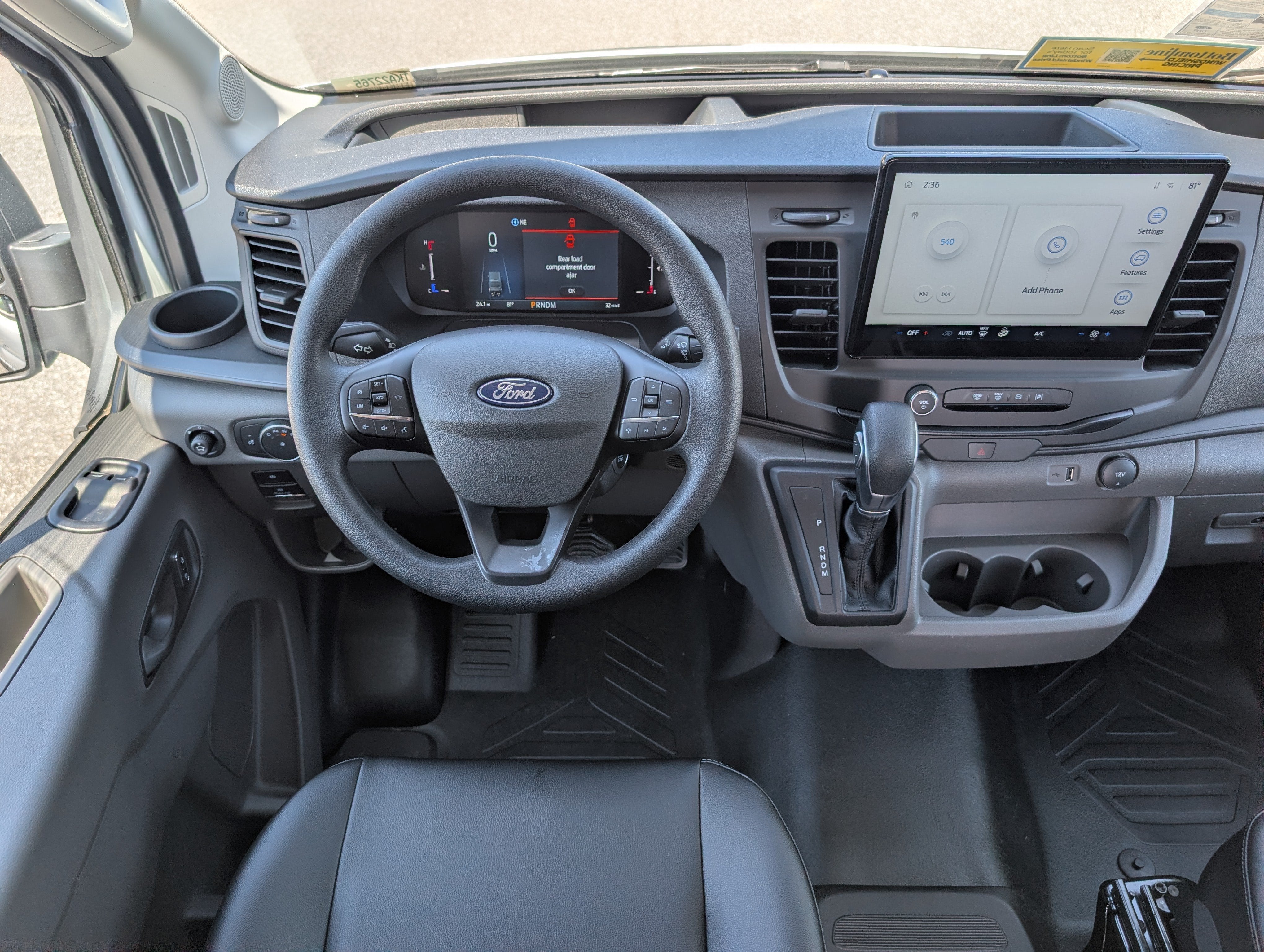 2026 Ford Transit Cargo Van Base