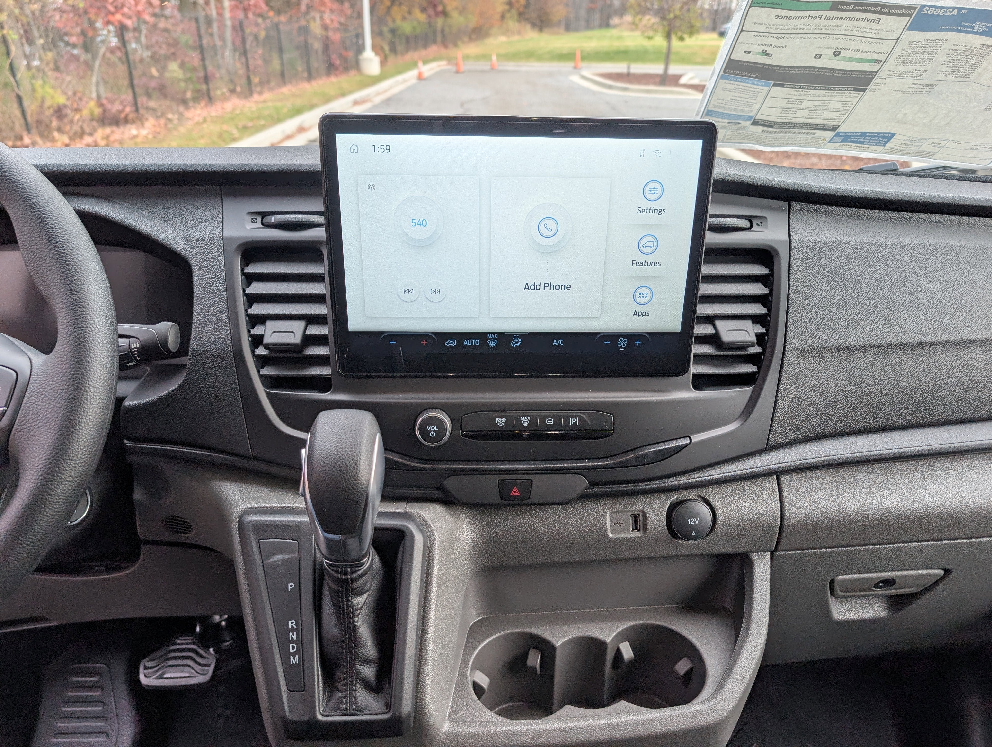 2026 Ford Transit Cargo Van Base