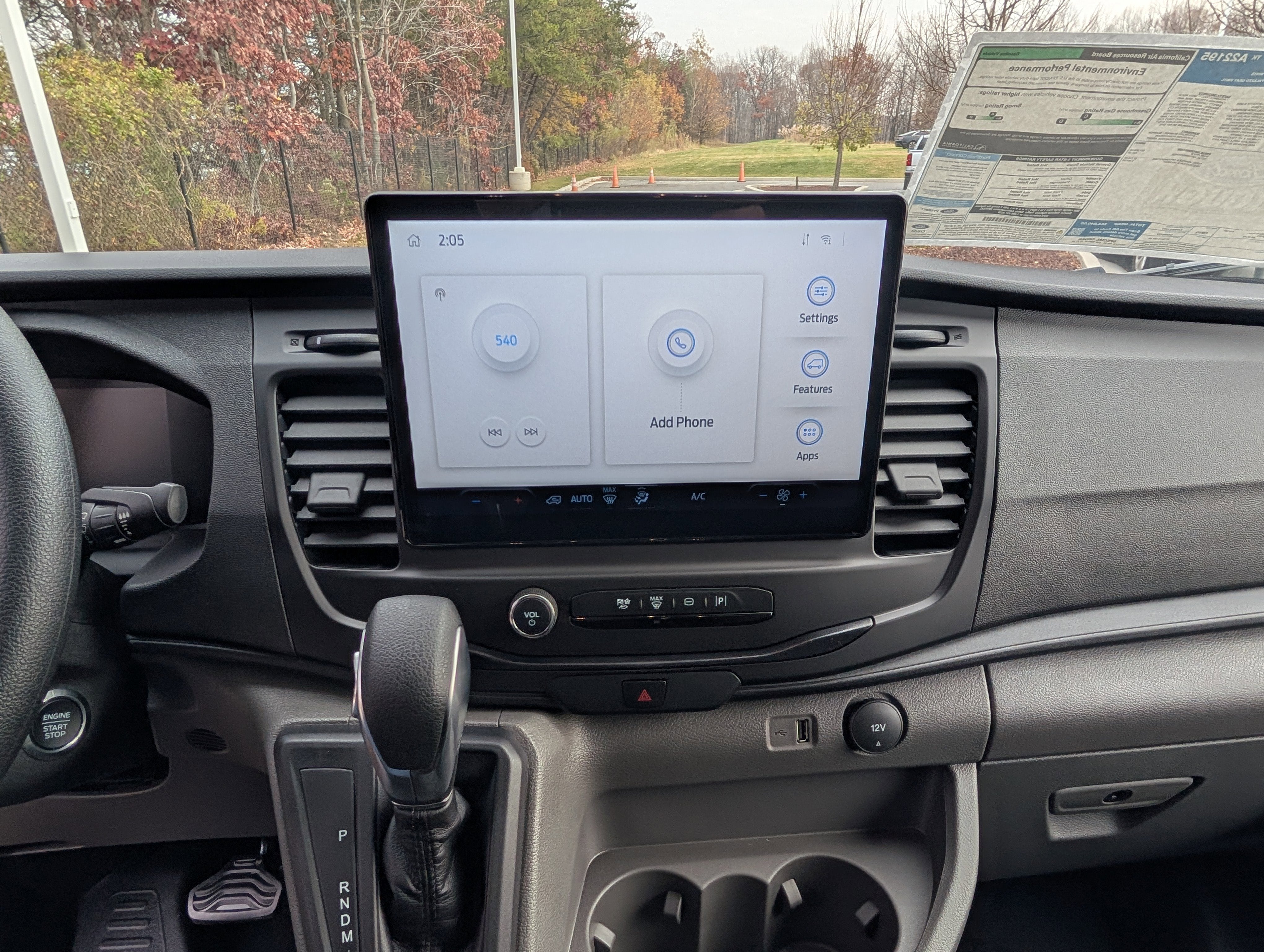 2026 Ford Transit Cargo Van Base