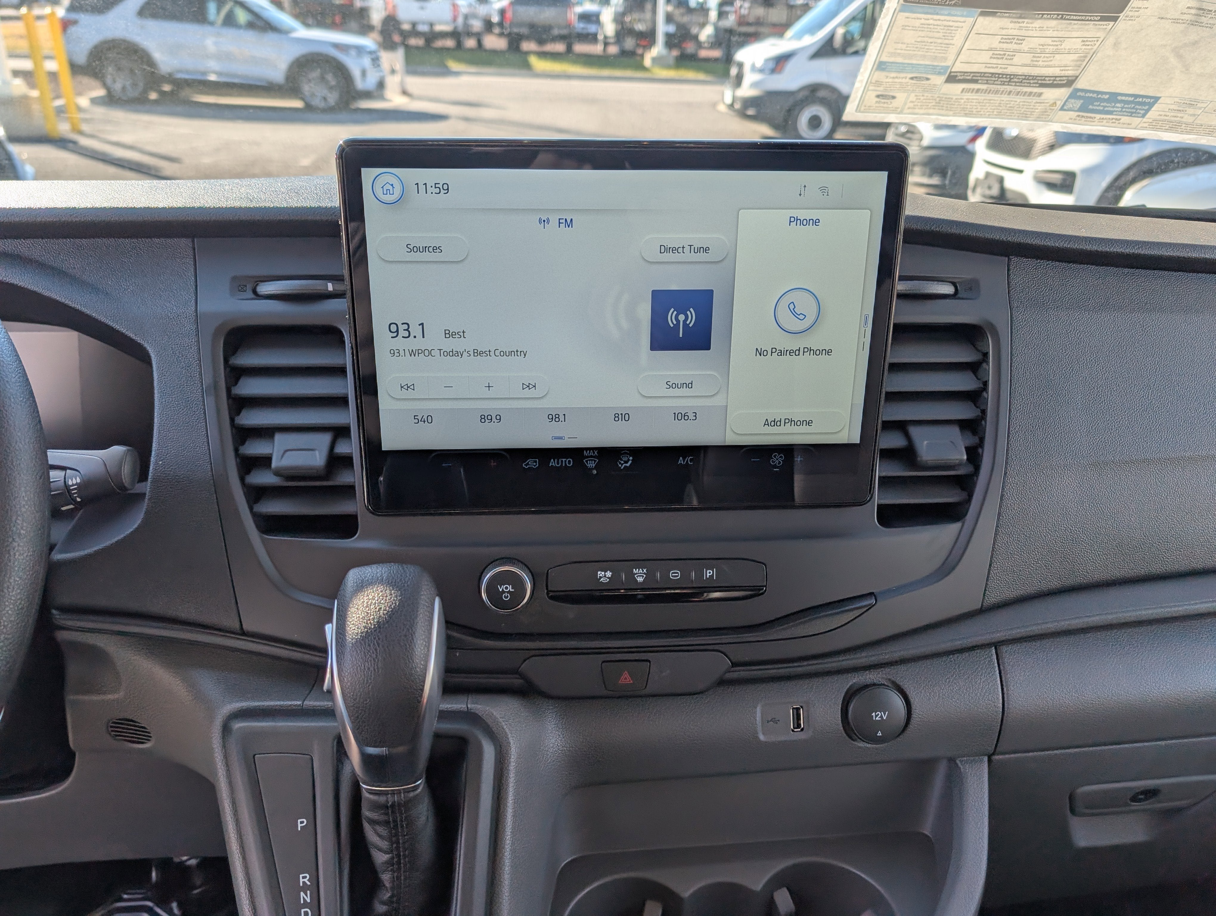 2026 Ford Transit Cargo Van Base