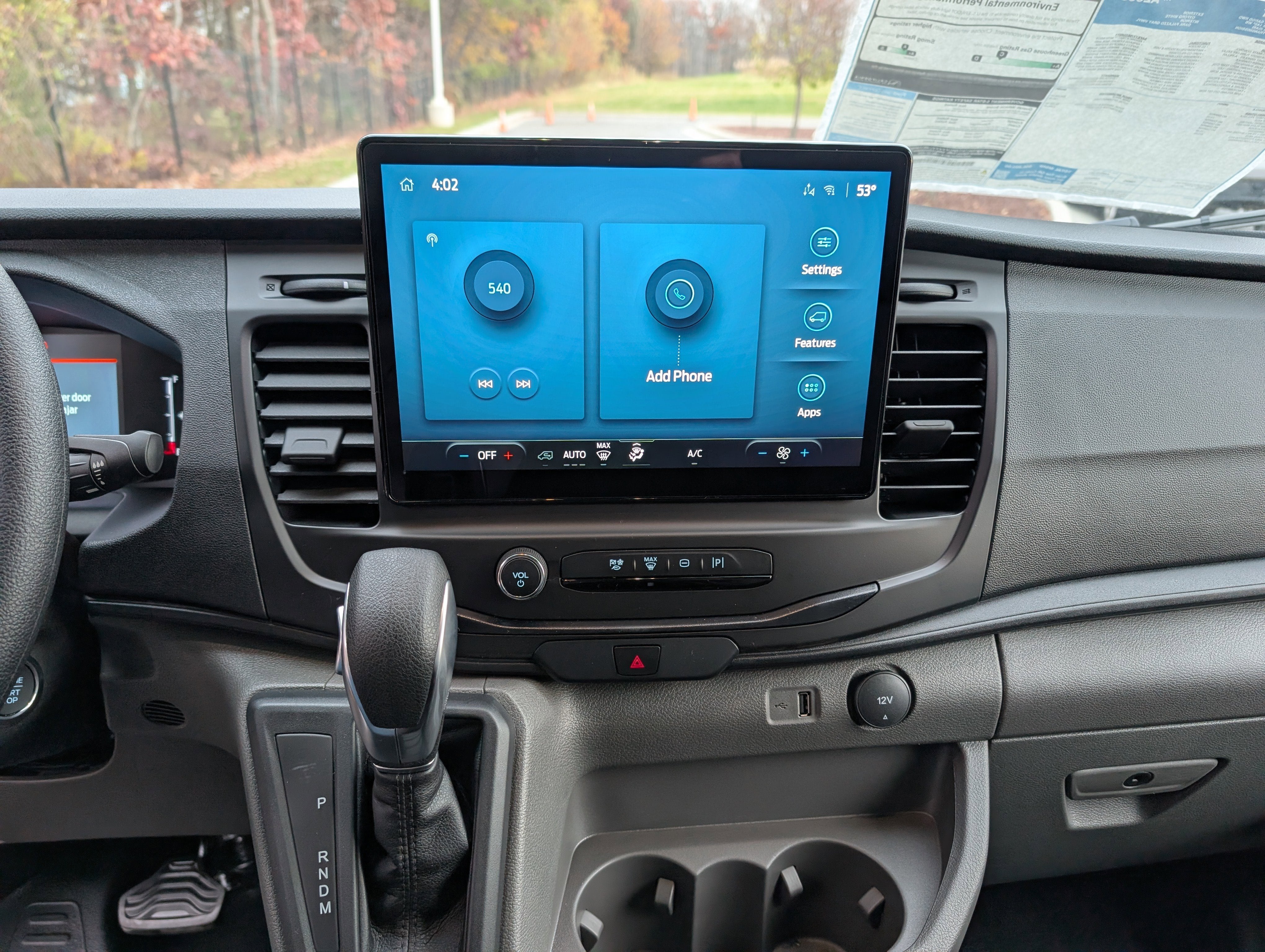 2026 Ford Transit Cargo Van Base